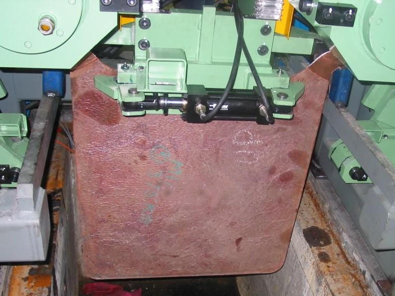 Copper Anode Milling Machine